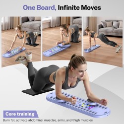 Tablero de pilates, equipo reformador de pilates plegable con temporizador