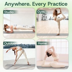 MIELIA Toalla de yoga | Caliente y portable a cualquier lugar