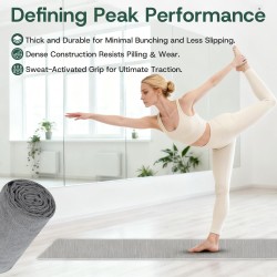 MIELIA Toalla de yoga | Caliente y portable a cualquier lugar