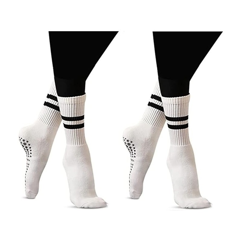 Flydo Calcetines de Pilates Grippy con empuñaduras para mujer Flydo Calcetines de Pilates Grippy con empuñaduras para mujer