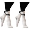 Flydo Calcetines de Pilates Grippy con empuñaduras para mujer Flydo Calcetines de Pilates Grippy con empuñaduras para mujer