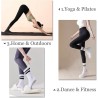 Flydo Calcetines de Pilates Grippy con empuñaduras para mujer Flydo Calcetines de Pilates Grippy con empuñaduras para mujer