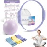 Kit esencial de pilates para mujer, juego de anillo y pelota de pilates de 13.5 pulgadas Kit esencial de pilates para mujer, juego de anillo y pelota de pilates de 13.5 pulgadas