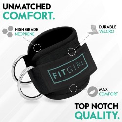 FITGIRL - Correa de tobillo | Con materiales de alta calidad