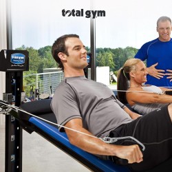 Manijas de agarre cromadas de extremo abierto para máquinas de entrenamiento en casa