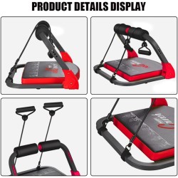 Equipo de entrenamiento abdominal, máquina para sentarse y hacer ejercicio