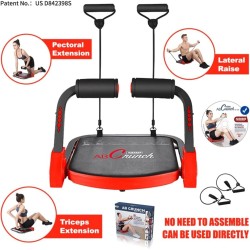 Equipo de entrenamiento abdominal, máquina para sentarse y hacer ejercicio