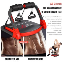 Equipo de entrenamiento abdominal, máquina para sentarse y hacer ejercicio