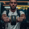 Rueda de rodillo abdominal | Resistente y con alfombrilla de rueda
