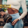 Rueda de rodillo abdominal | Resistente y con alfombrilla de rueda