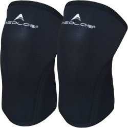 AEOLOS Rodilleras de compresión | Ideal para levantamiento de pesas.