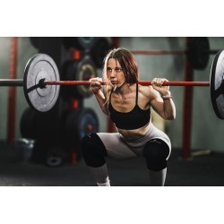 AEOLOS Rodilleras de compresión | Ideal para levantamiento de pesas.