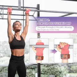 Correas de muñeca de levantamiento de pesas para mujer