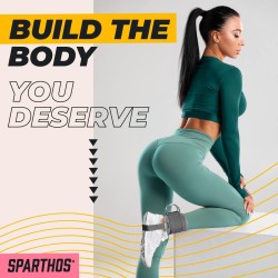 Correas de tobillo Kickback para máquinas de cable marca Sparthos