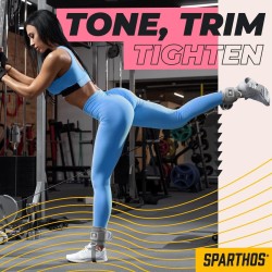 Correas de tobillo Kickback para máquinas de cable marca Sparthos