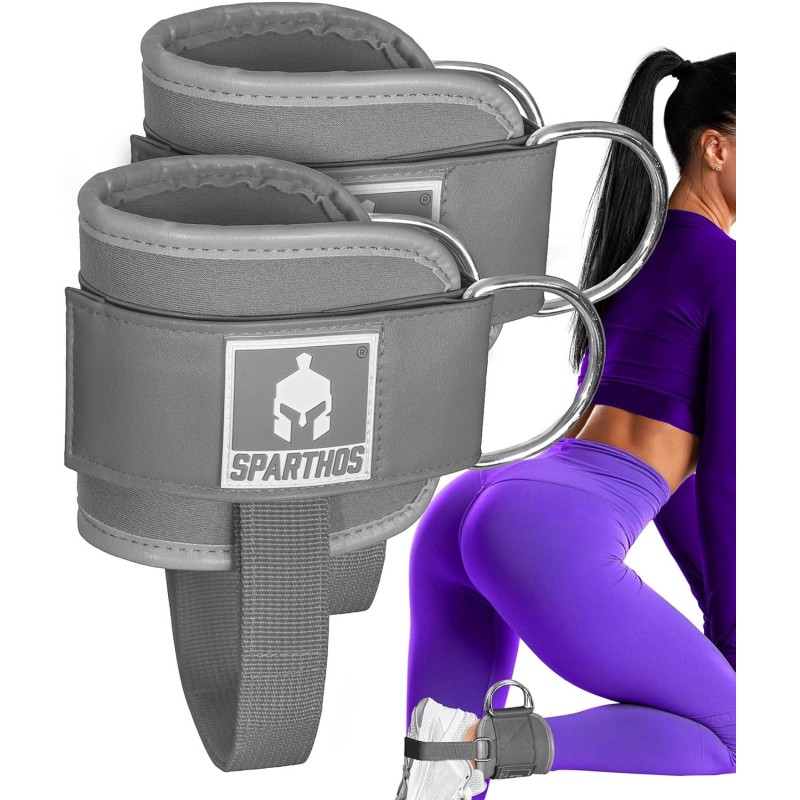 Correas de tobillo Kickback para máquinas de cable marca Sparthos Correas de tobillo Kickback para máquinas de cable marca Sparthos