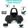 Rueda de rodillo Ab de rebote automático 2025 con soporte de codo y diseño de 4 ruedas Rueda de rodillo Ab de rebote automático 2025 con soporte de codo y diseño de 4 ruedas
