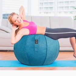 Pelota de yoga, silla antideslizante de estabilidad, pelota de gimnasio grande de 25 pulgadas para fitness