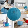 Pelota de yoga, silla antideslizante de estabilidad, pelota de gimnasio grande de 25 pulgadas para fitness