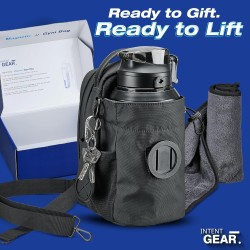 Bolsa magnética de gimnasio con soporte magnético para teléfono para miembros del gimnasio