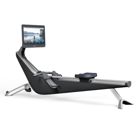 Máquina de remo fitness profesional con pantalla giratoria HD inmersiva de 22 pulgadas
