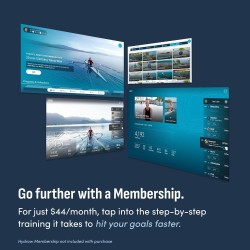 Máquina de remo fitness profesional con pantalla giratoria HD inmersiva de 22 pulgadas