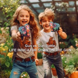 Juego de 2 pistolas de Laser tag | Juego de dos pistolas y contador de vidas laser