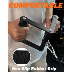 accesorio de barra en V antideslizante para equipo de gimnasio en casa