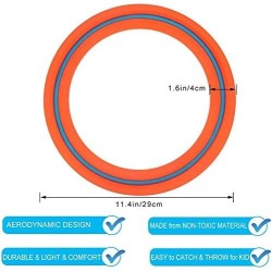 Juego de discos voladores | Kit de 3 para deportes al aire libre