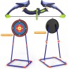 Juego de 2 arcos y flechas para niños | Con flechas y objetivos incluidos