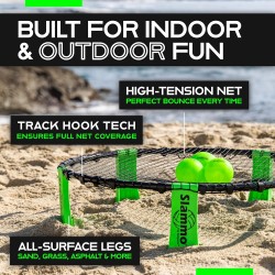 Set de juego Gosports Slammo (Incluye 3 pelotas, funda de transporte y normas).