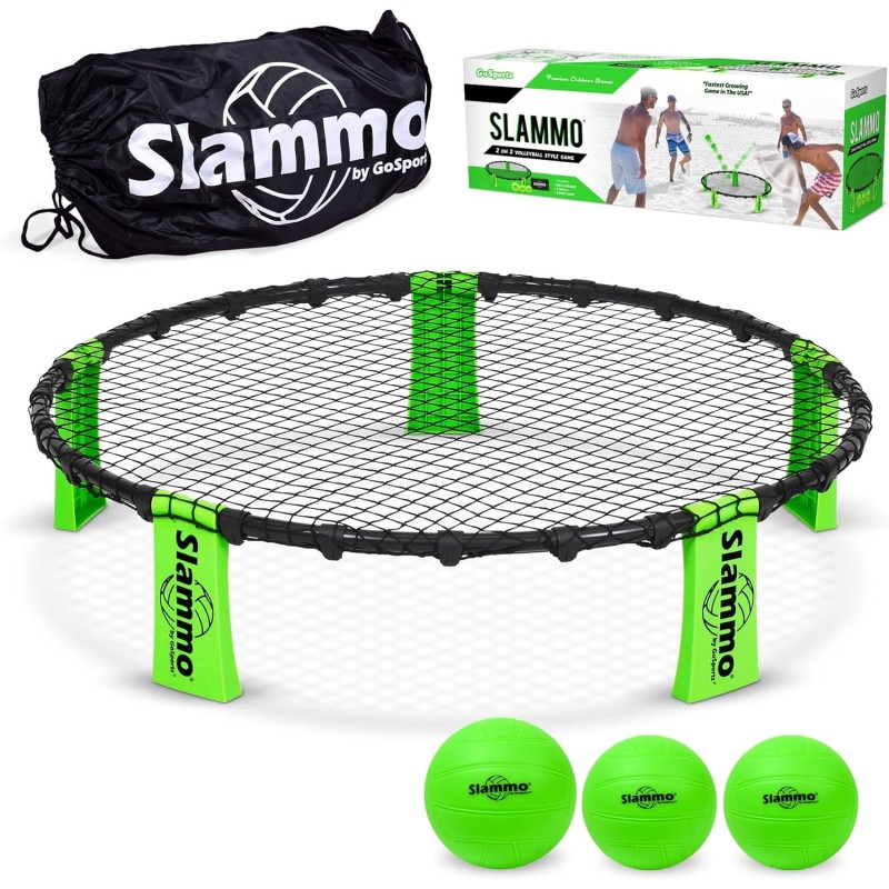 Set de juego Gosports Slammo (Incluye 3 pelotas, funda de transporte y normas).