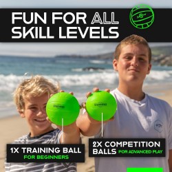 Set de juego Gosports Slammo (Incluye 3 pelotas, funda de transporte y normas).