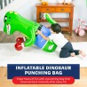 Saco de boxeo inflable de dinosaurio para niños | Liviano y facil de armar
