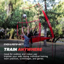 PowerNet Estación de red de práctica de voleibol
