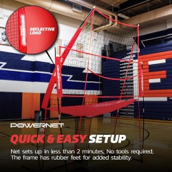 PowerNet Estación de red de práctica de voleibol