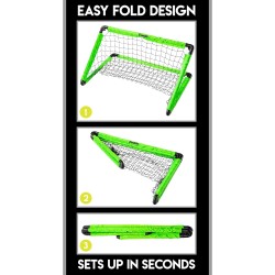 Franklin Sports Juego de mini portería | Ideal para niños