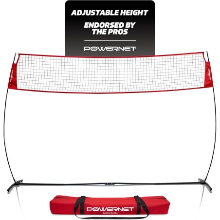 equipo de práctica de voleibol en interiores y exteriores marca PowerNet Red
