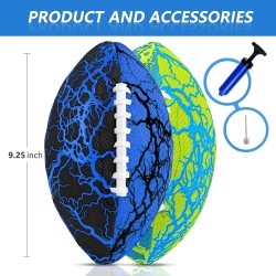 Jasonwell Fútbol acuático para piscina | Con bomba de inflacion incluida