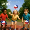 Botabee Juego de 5 mini pelotas de baloncesto | Ideal para juegos de arcade o deporte