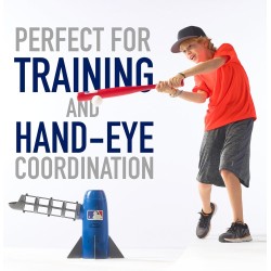 Entrenador de béisbol para niños Marca Franklin Sports MLB - Máquina de lanzar para niños