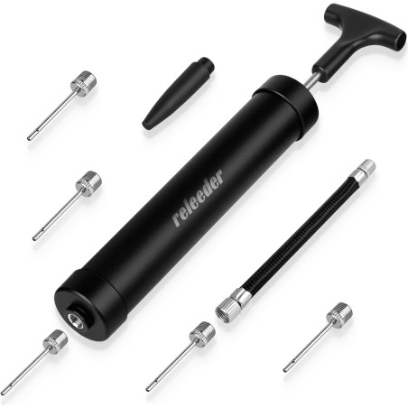 Kit de bomba de pelotas | Manual y con diferentes boquillas