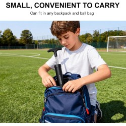 Kit de bomba de pelotas | Manual y con diferentes boquillas