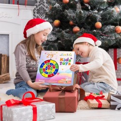 BooTaa Tablero de dardos grande de 29 pulgadas para niños