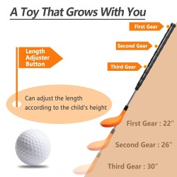 Juego de golf para niños | Con sistema de reponer bolas de golf