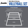 Franklin Sports - Juego de voleibol y bádminton