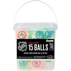 Franklin Sports NHL - Pelotas de hockey | Pelotas de hockey sin rebote para el aire libre