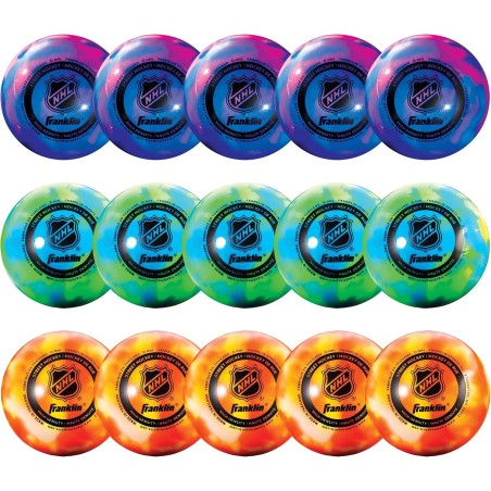 Franklin Sports NHL - Pelotas de hockey | Pelotas de hockey sin rebote para el aire libre