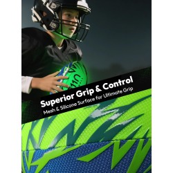 A11N SPORTS Rechargebale - Balón de fútbol iluminado | Se ilumina al impacto