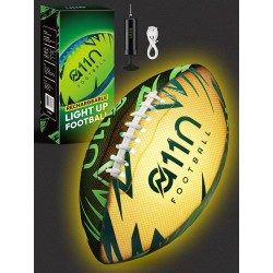 A11N SPORTS Rechargebale - Balón de fútbol iluminado | Se ilumina al impacto